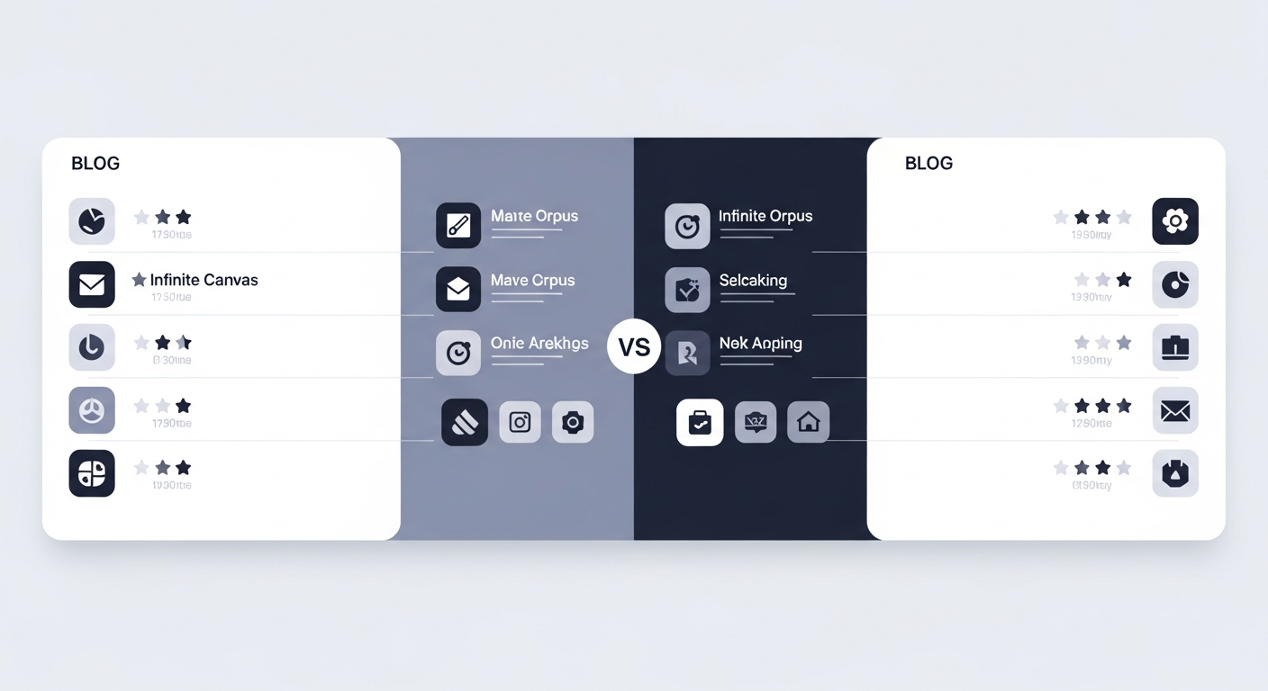 10 Best Infinite Canvas Apps in 2026 (Tested & Compared)