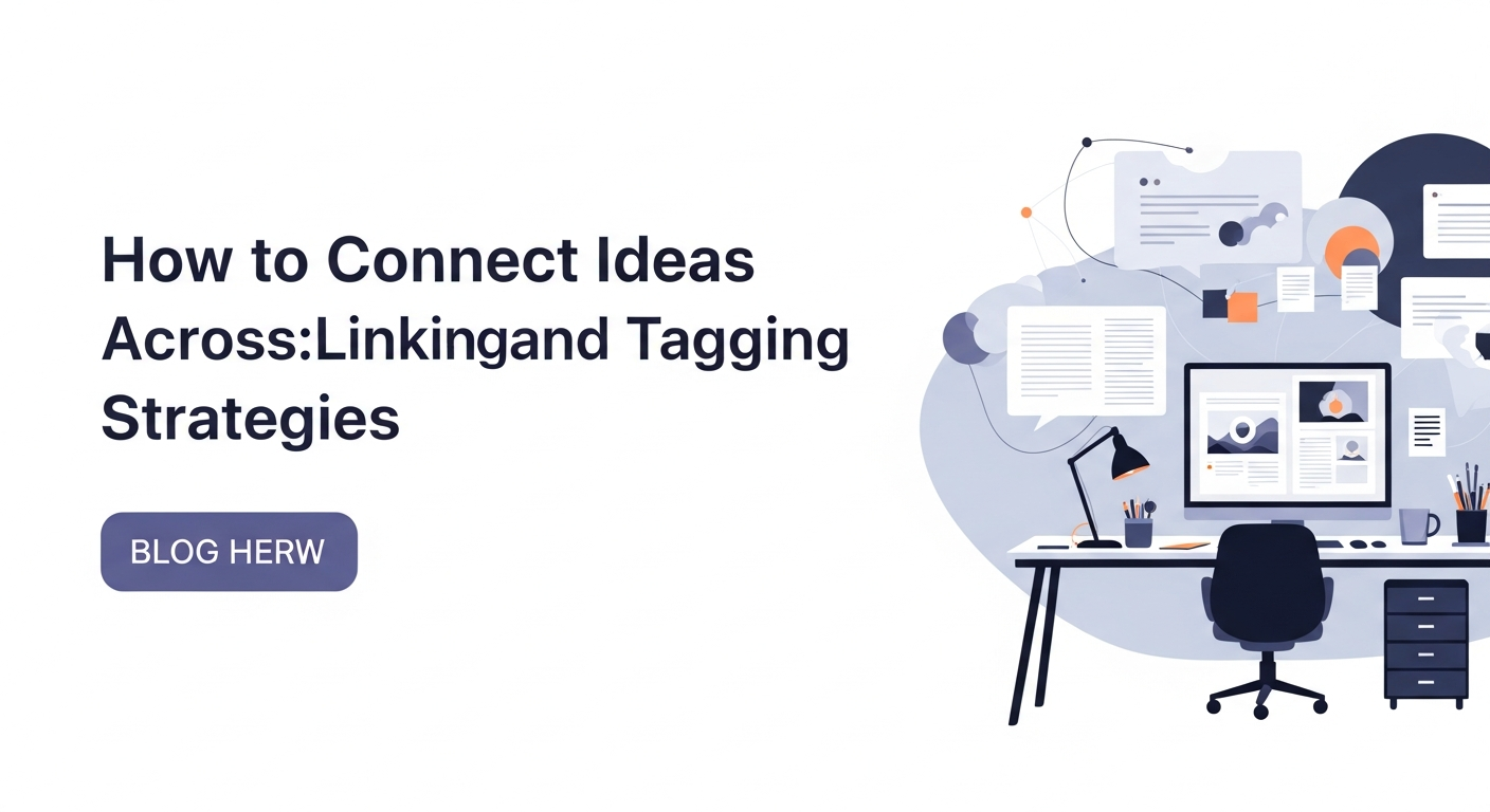 How to Connect Ideas Across Notes: Linking and Tagging Strategies