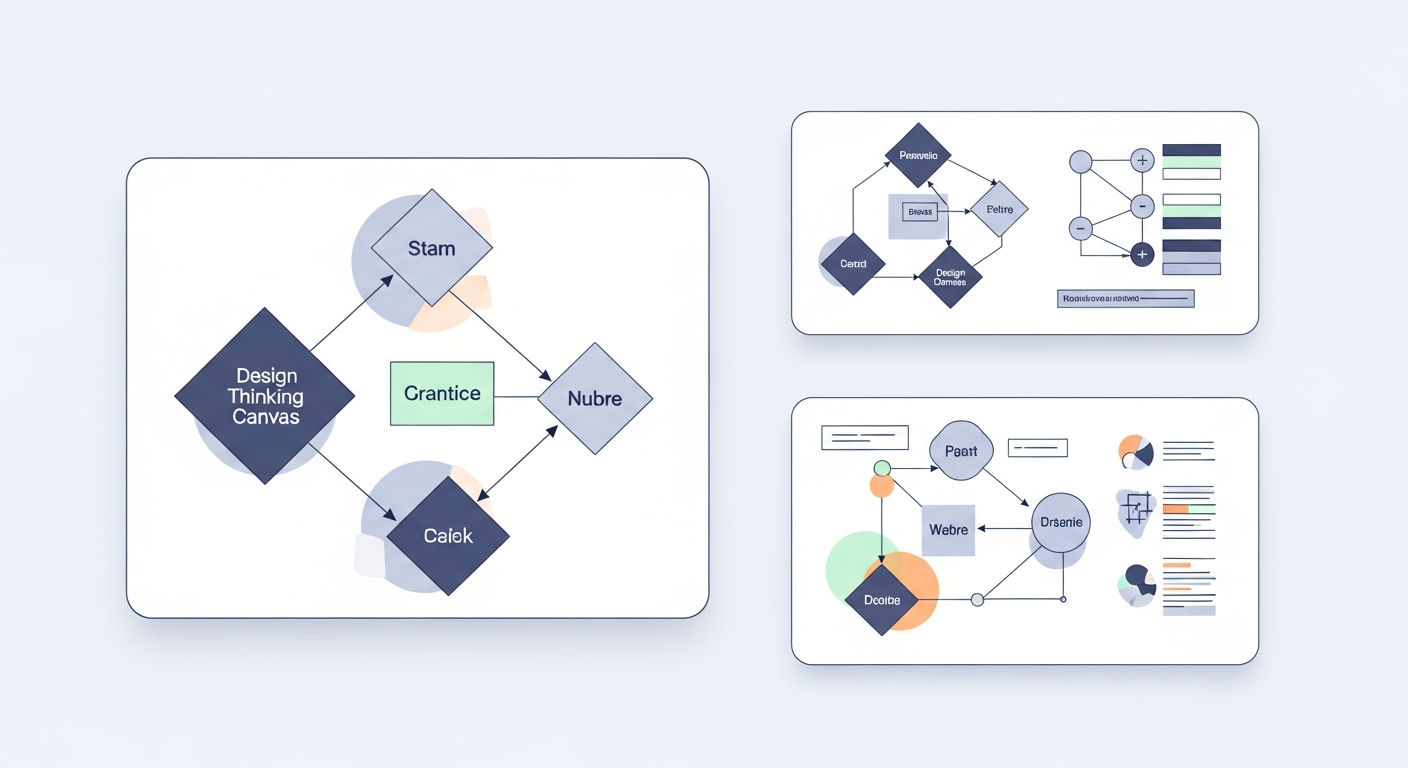 Design Thinking on a Canvas: The Double Diamond Method