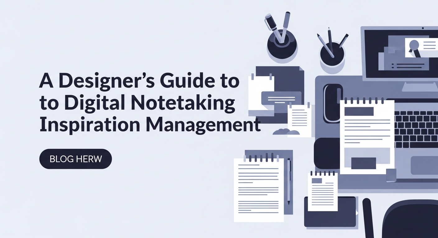 A Designer's Guide to Digital Notetaking and Inspiration Management