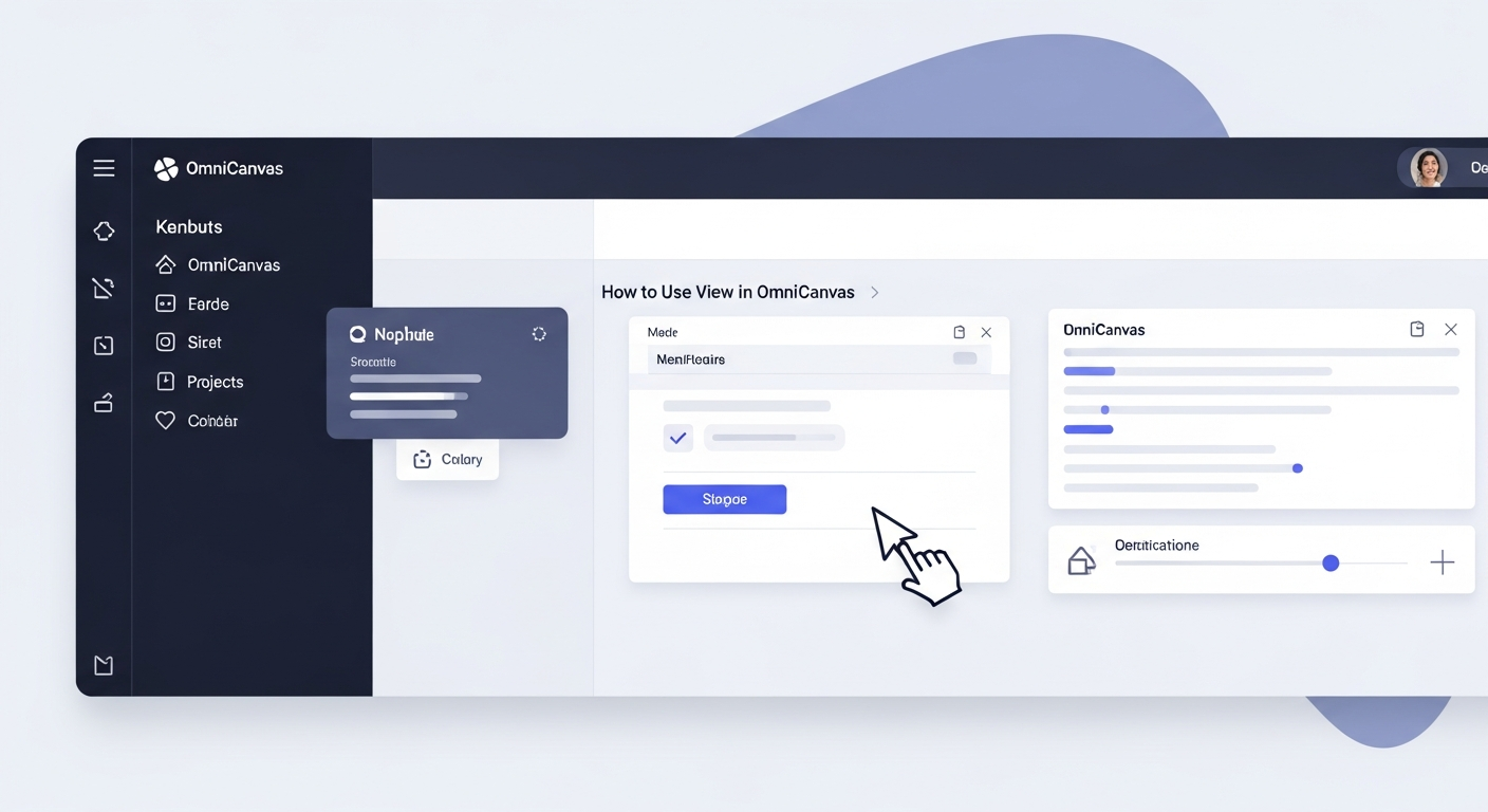How to Use Kanban View in OmniCanvas to Manage Projects Visually