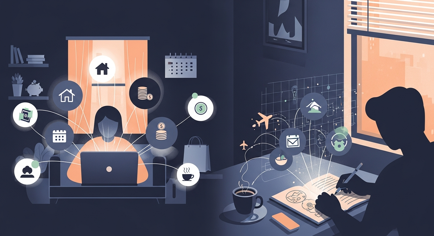 Using Spatial Notes for Personal Finance Planning