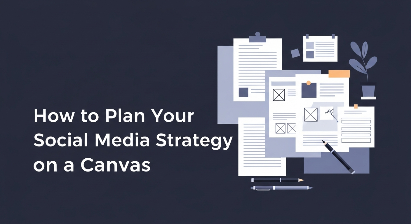 How to Plan Your Social Media Strategy on a Canvas
