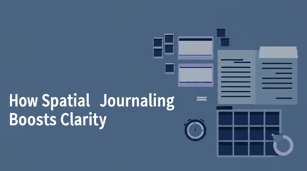 Morning Pages on a Canvas: How Spatial Journaling Boosts Clarity