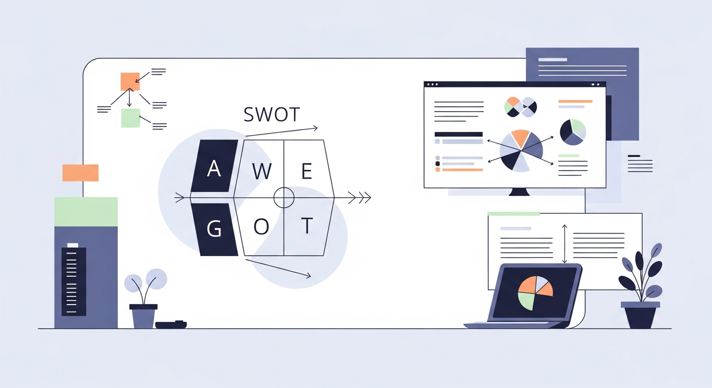 SWOT Analysis on an Infinite Canvas: A Visual Strategy Tool