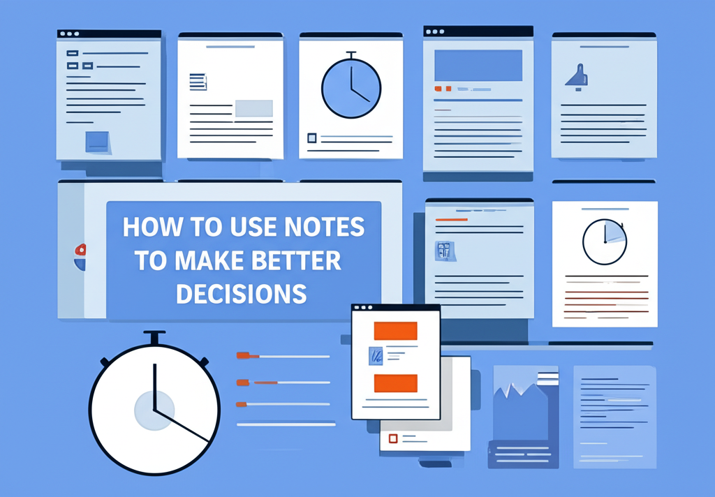 How to Use Notes to Make Better Decisions