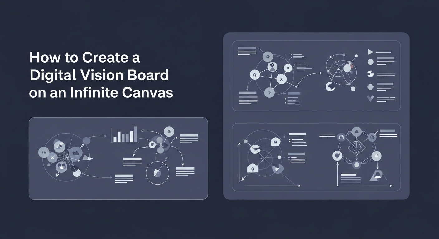 How to Create a Digital Vision Board on an Infinite Canvas