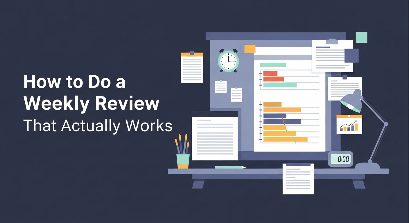 How to Do a Weekly Review That Actually Works