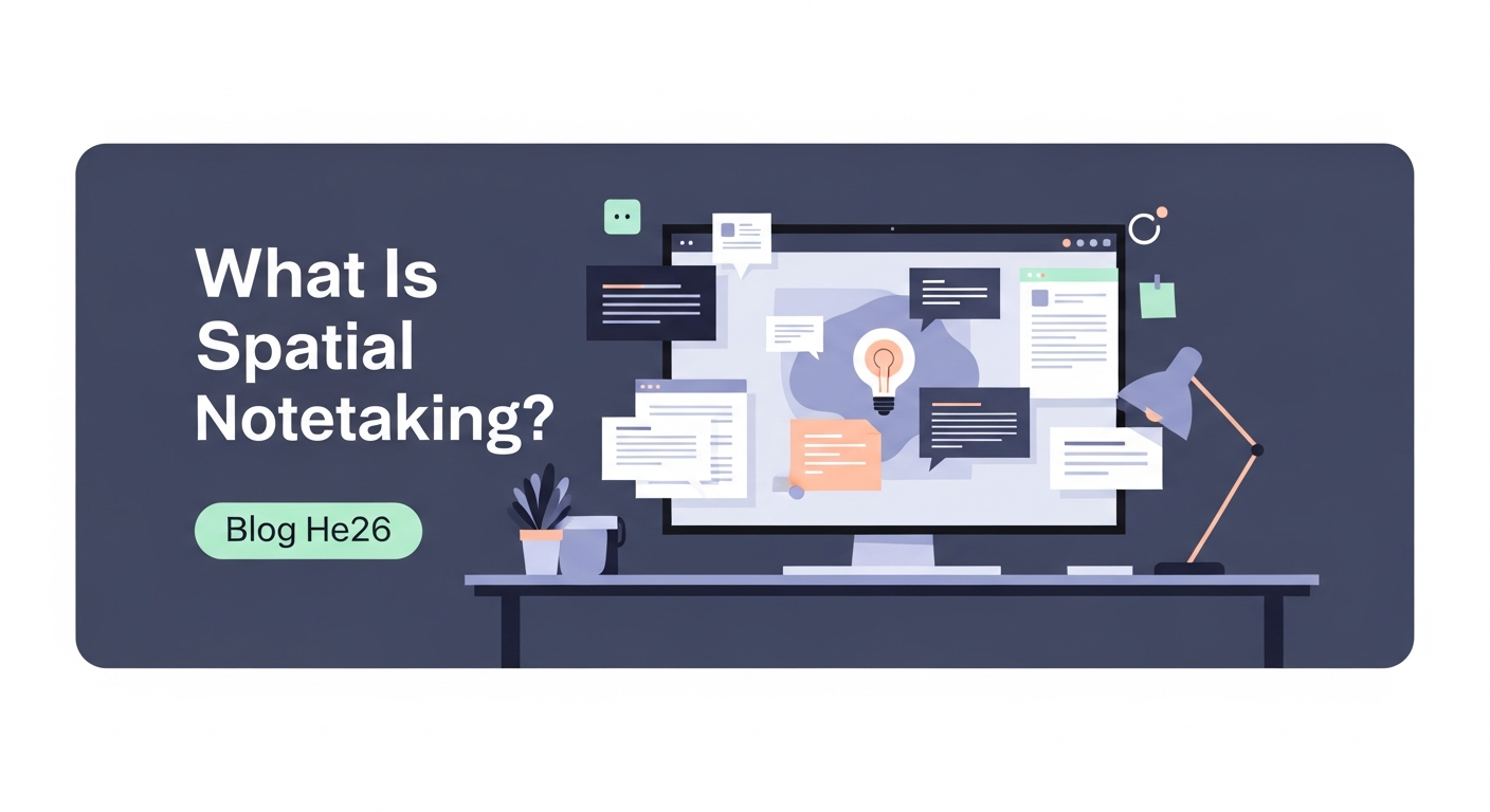 What Is Spatial Notetaking? A Complete Guide for 2026